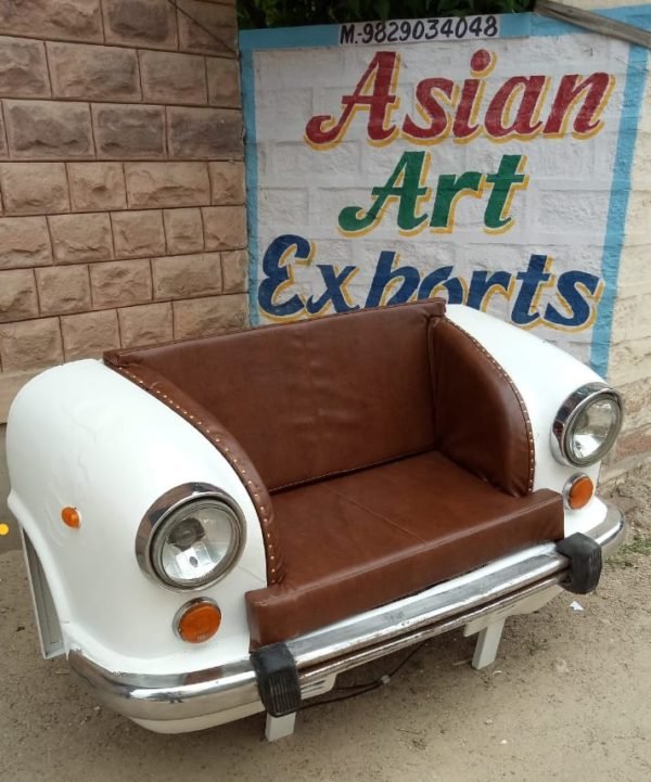 Vintage Vehicle car sofa