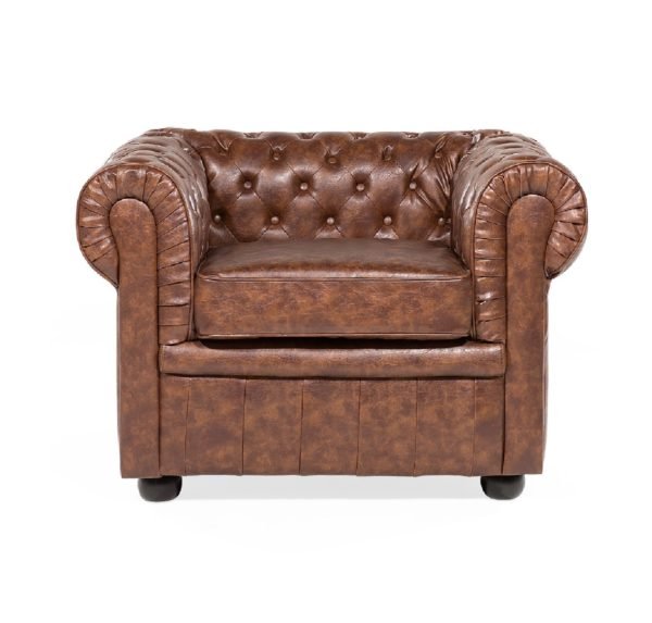 Luxury Club Chair Sofa Leather