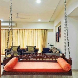 Indian Hand Carved Ceiling Swing