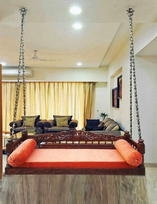 Indian Hand Carved Ceiling Swing